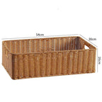Handcrafted Basket Light Brown Dark Coffee | Kelmera