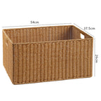 Handcrafted Basket Light Brown Dark Coffee | Kelmera