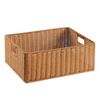 Handcrafted Basket Light Brown Dark Coffee | Kelmera