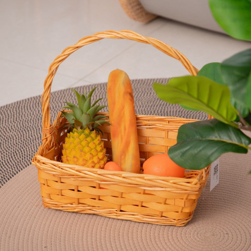Handcrafted Basket made of Natural Rattan | Kelmera