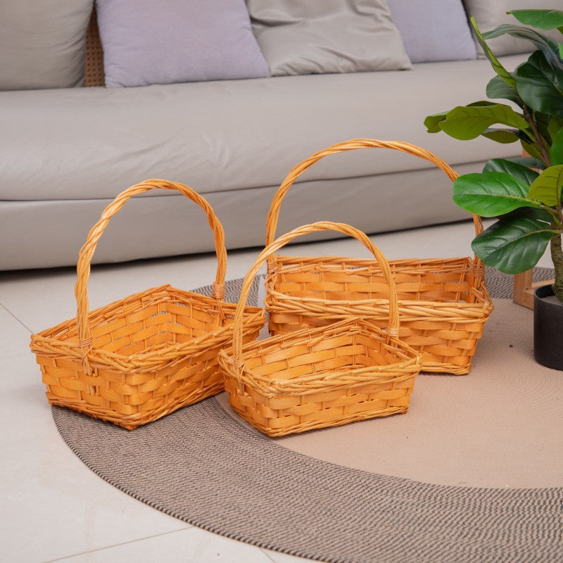 Handcrafted Basket made of Natural Rattan | Kelmera
