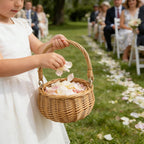 Handcrafted Basket made of Natural Wicker | Kelmera