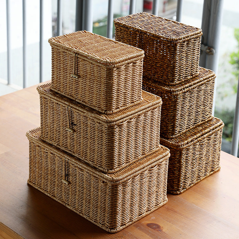 Handcrafted Basket Storage Chest | Kelmera