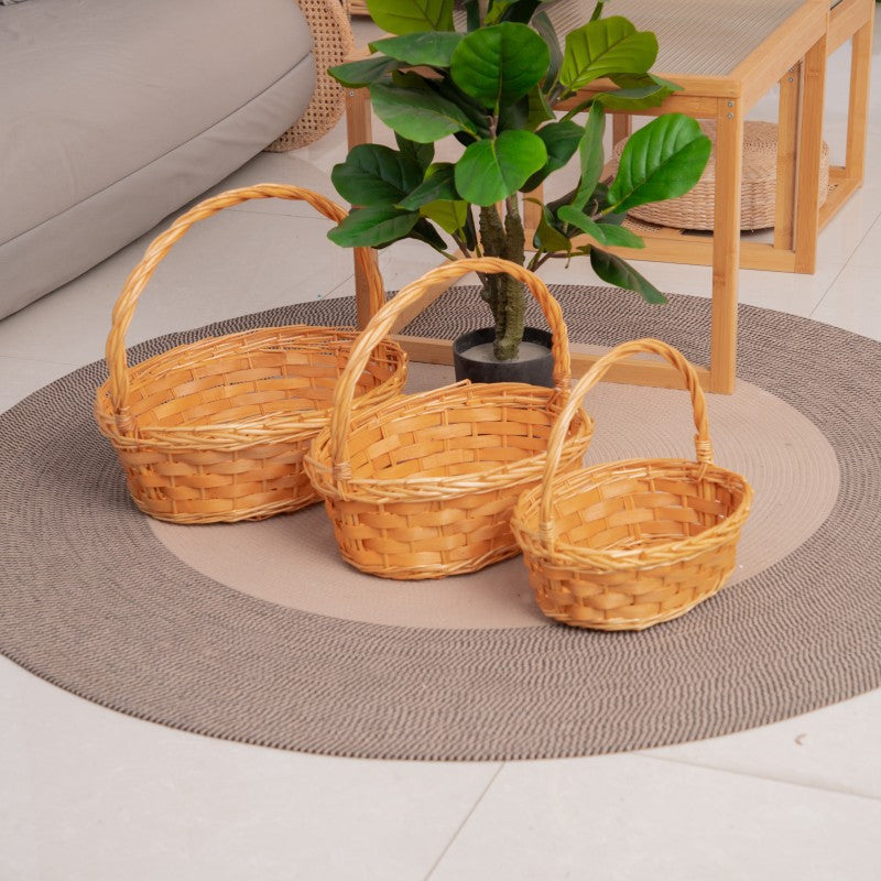 Handcrafted Basket with Practical Handle | Kelmera