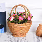 Handcrafted Basket with Two Handles | Kelmera