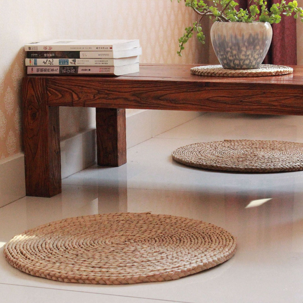 Handcrafted Braided Seat Cushion | Kelmera