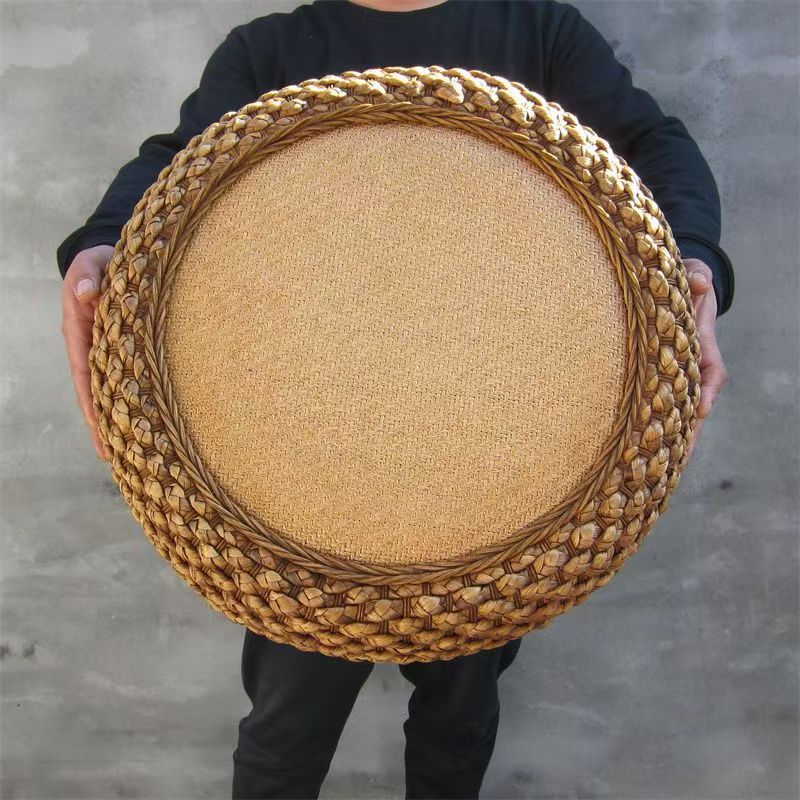 Handcrafted Braided Seat Pouf | Kelmera