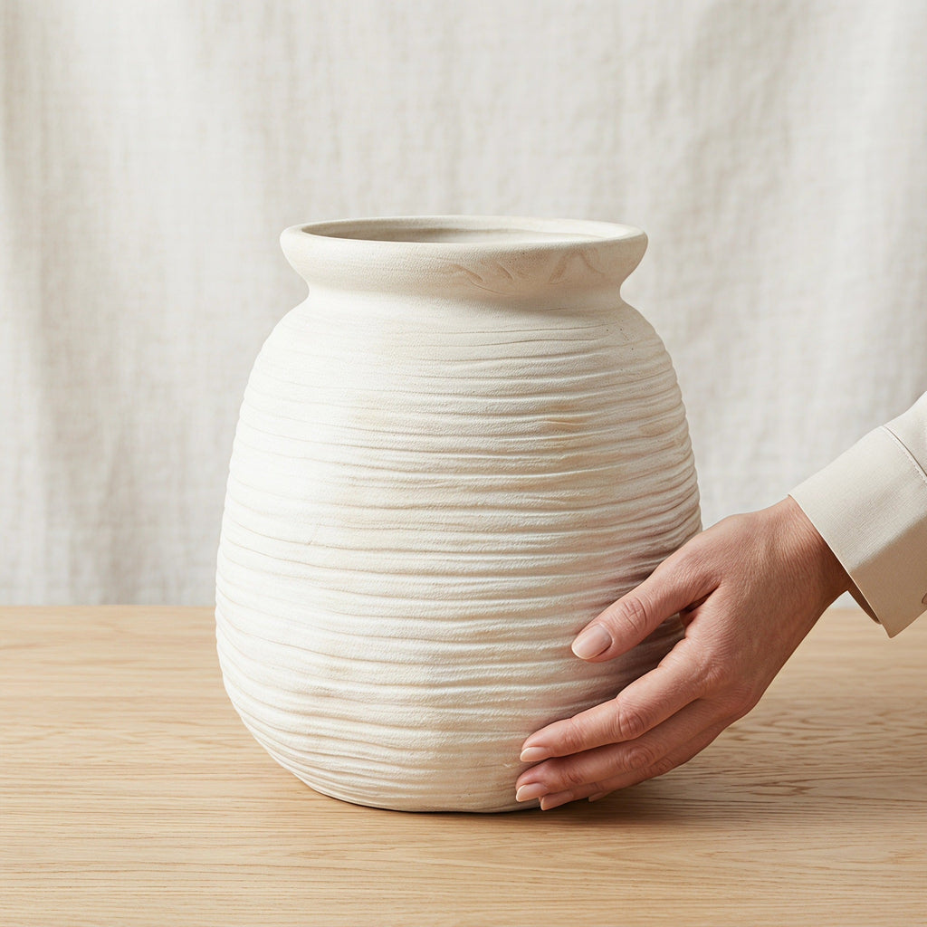 Handcrafted Ceramic Vase Model Bspd | Kelmera