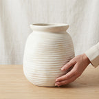 Handcrafted Ceramic Vase Model Bspd | Kelmera