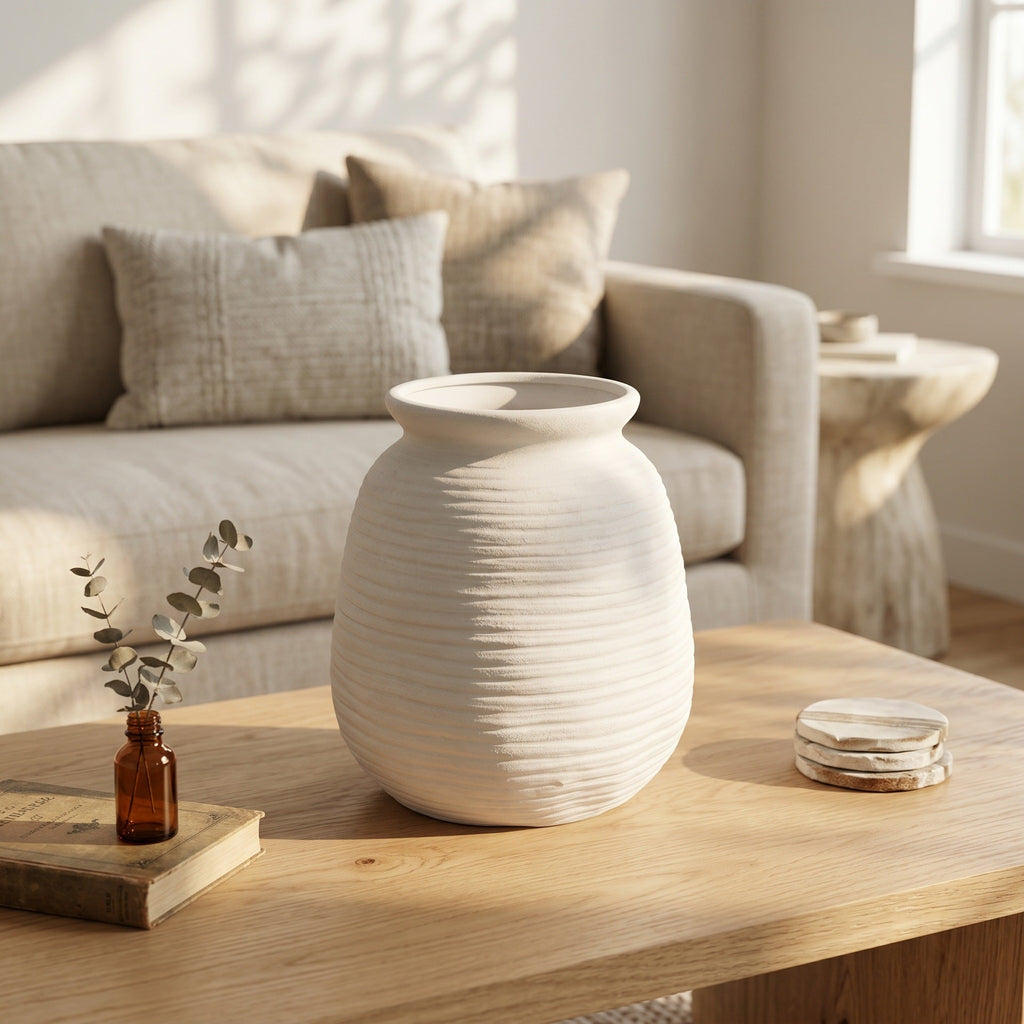 Handcrafted Ceramic Vase Model Bspd | Kelmera