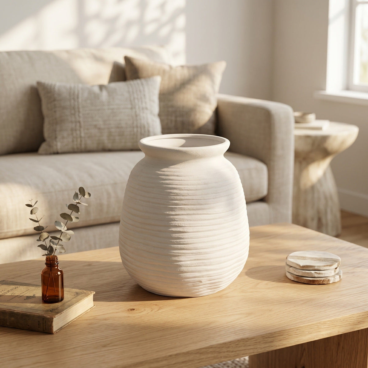 Handcrafted Ceramic Vase Model Bspd | Kelmera