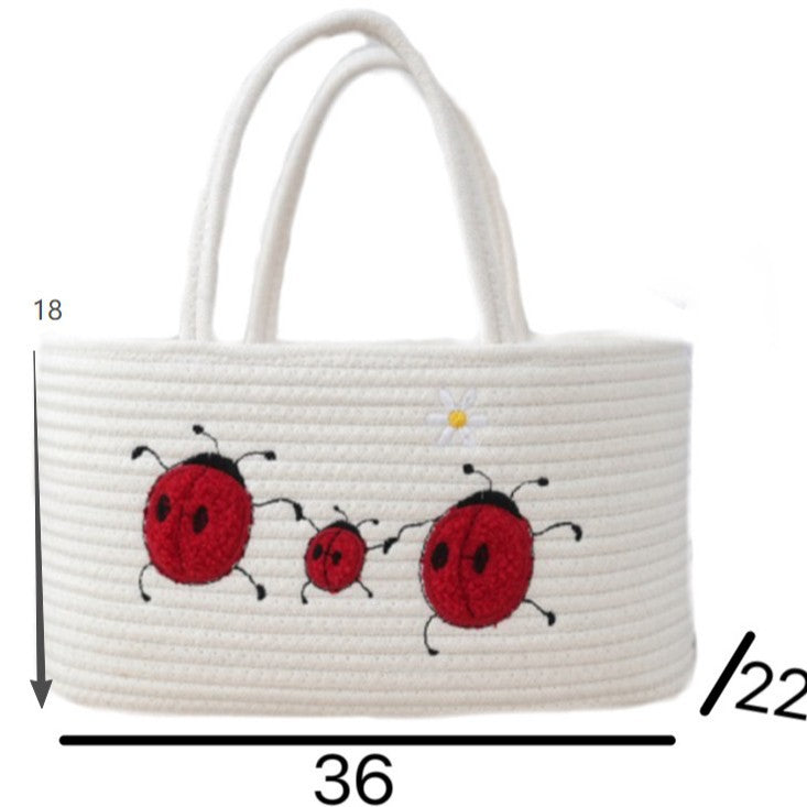 Handcrafted Cotton Basket | Kelmera