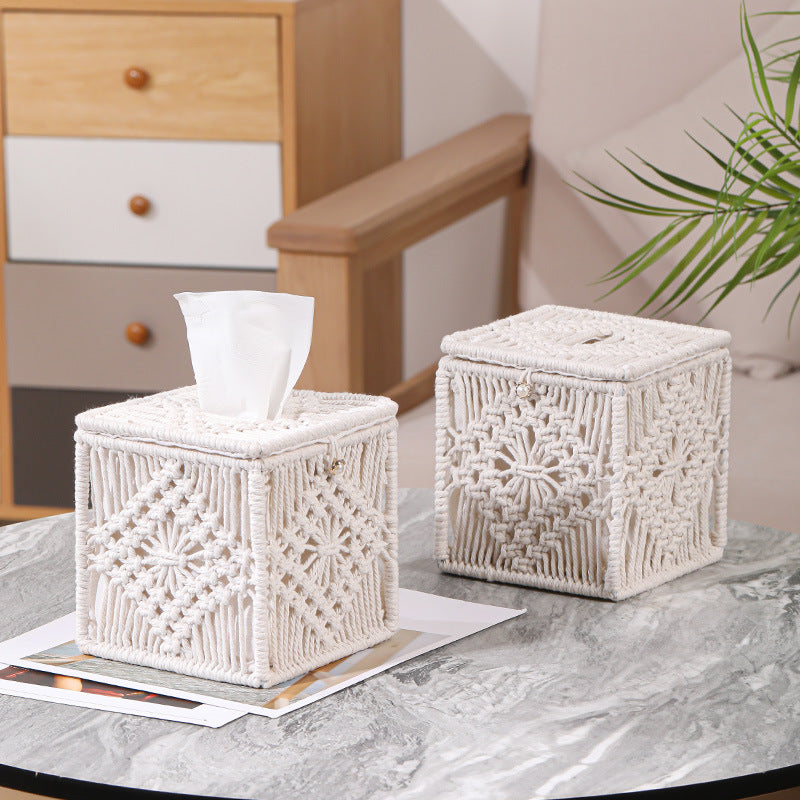 Handcrafted Cotton Cloth Basket | Kelmera