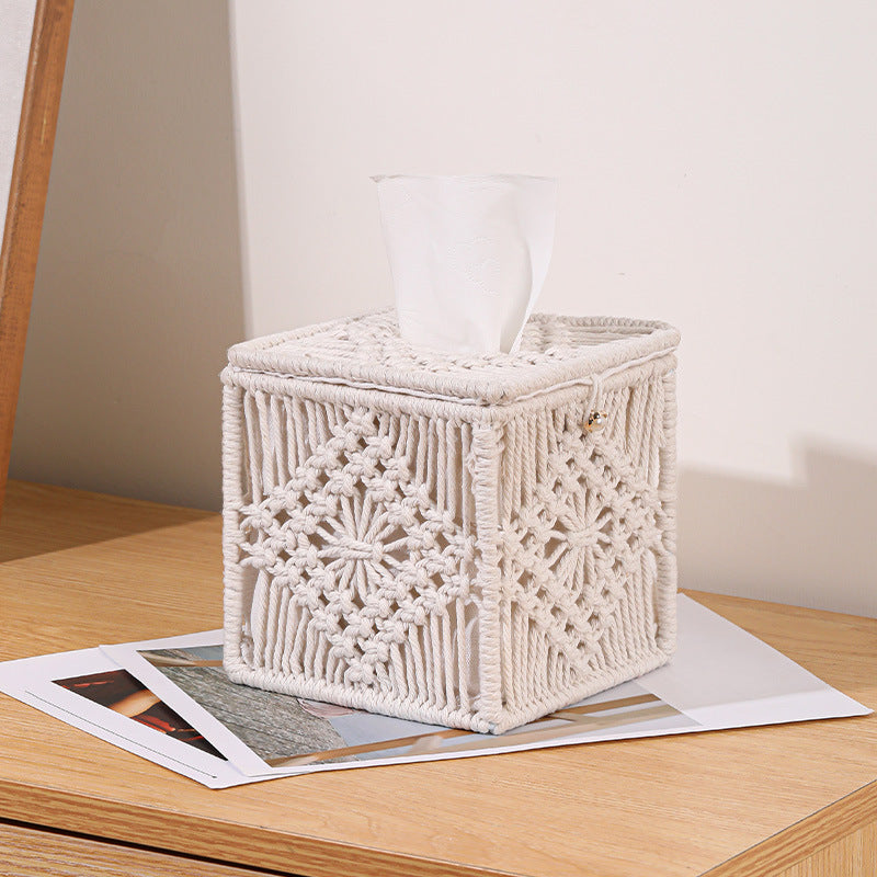 Handcrafted Cotton Cloth Basket | Kelmera