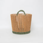 Handcrafted Decoration Basket Brown | Kelmera