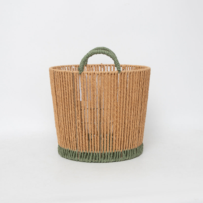 Handcrafted Decoration Basket Brown | Kelmera