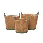 Handcrafted Decoration Basket Brown | Kelmera