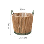 Handcrafted Decoration Basket Brown | Kelmera