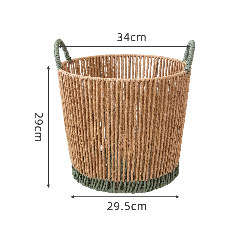Handcrafted Decoration Basket Brown | Kelmera