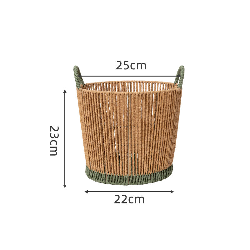 Handcrafted Decoration Basket Brown | Kelmera