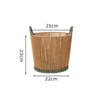 Handcrafted Decoration Basket Brown | Kelmera