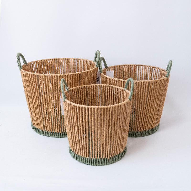 Handcrafted Decoration Basket Brown | Kelmera