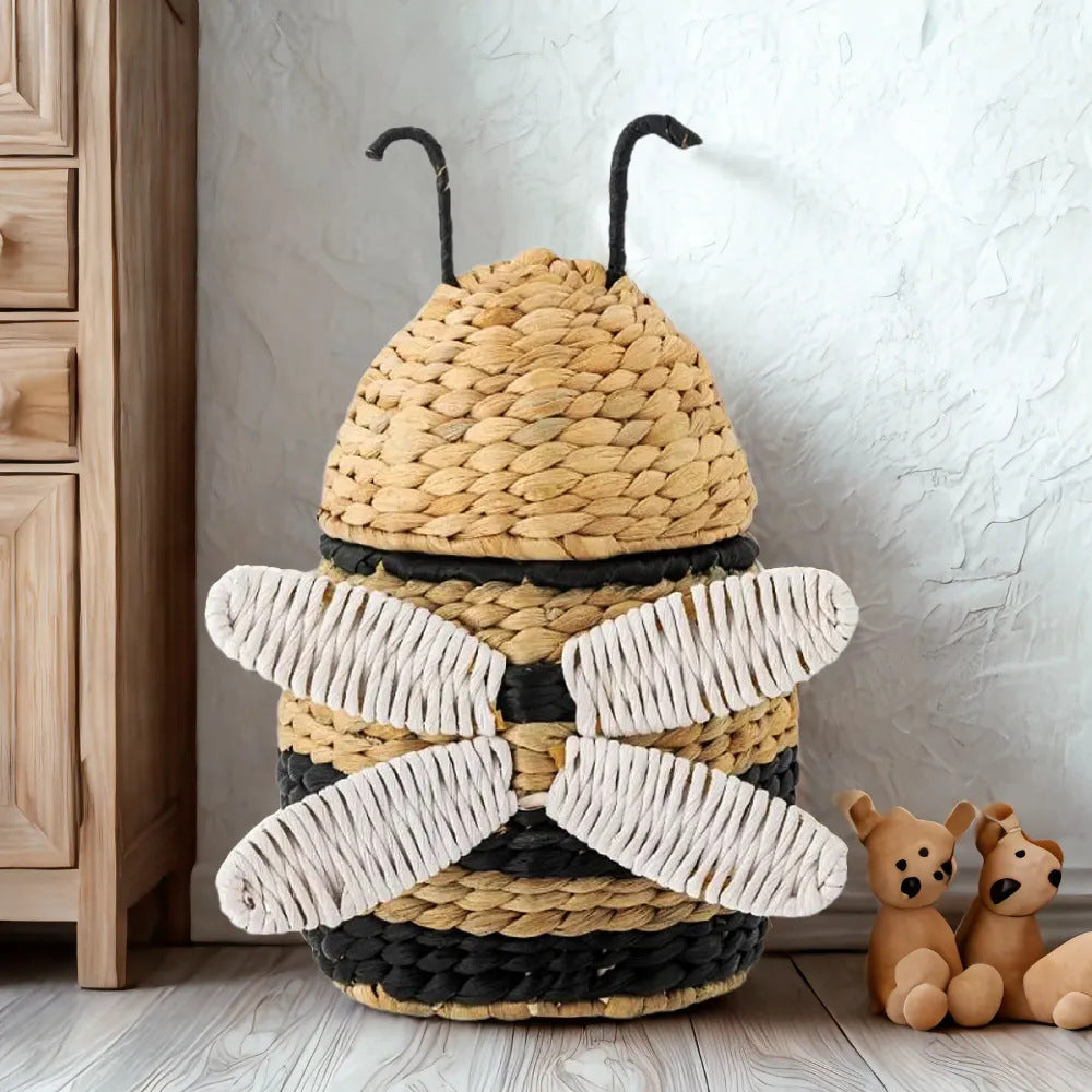 Handcrafted Decoration Basket made of Natural Materials | Kelmera