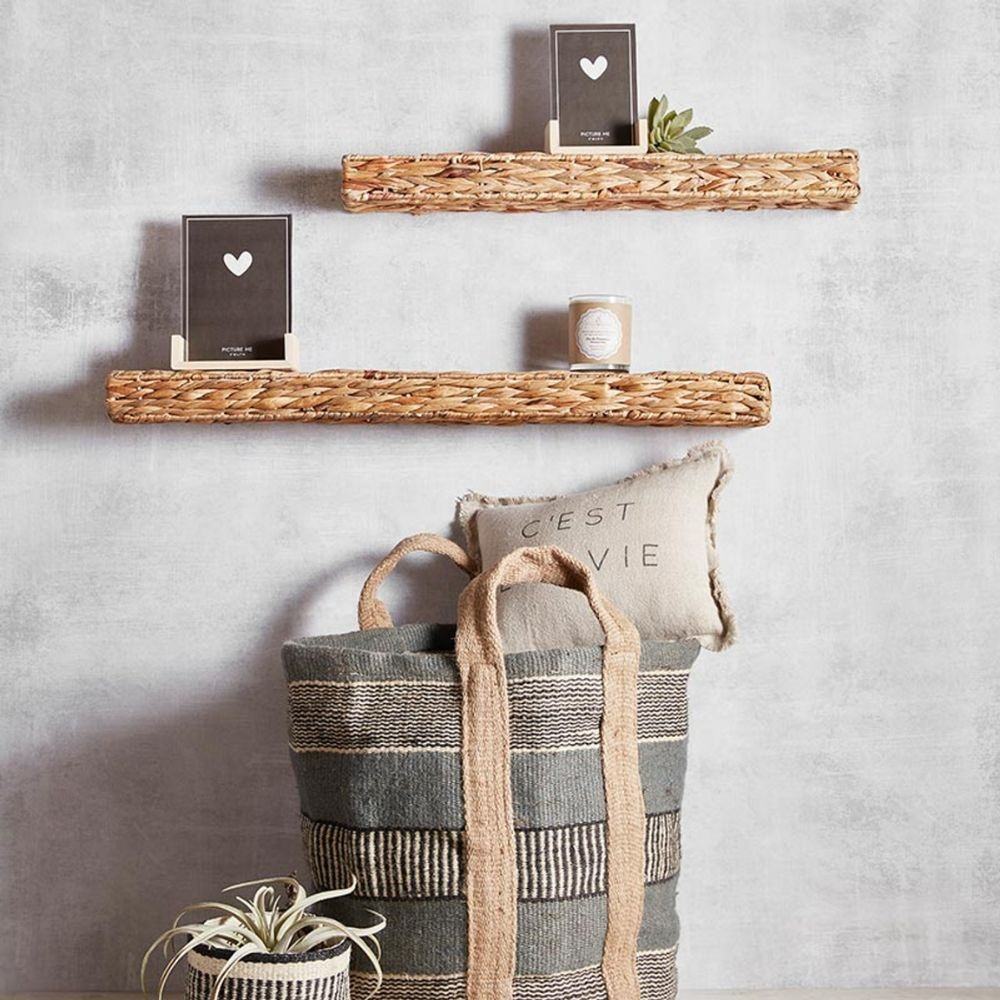 Handcrafted Decoration Basket made of Natural Materials Model Zqvw | Kelmera
