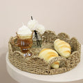 Handcrafted Decoration Basket with Wavy Edge | Kelmera