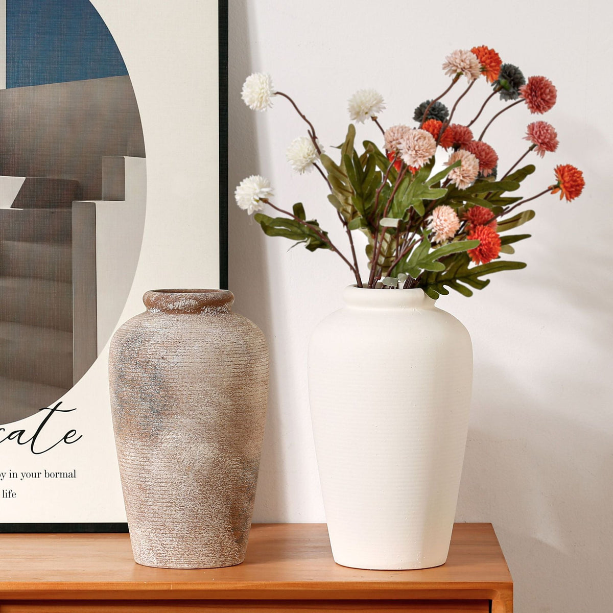 Handcrafted Decorative Ceramic Carafe | Kelmera