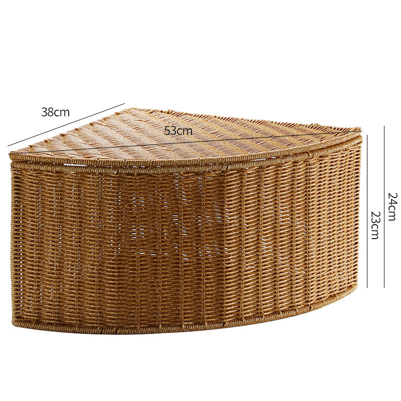 Handcrafted Decorative Corner Storage Basket | Kelmera