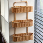Handcrafted Decorative Storage Basket Oval Long | Kelmera