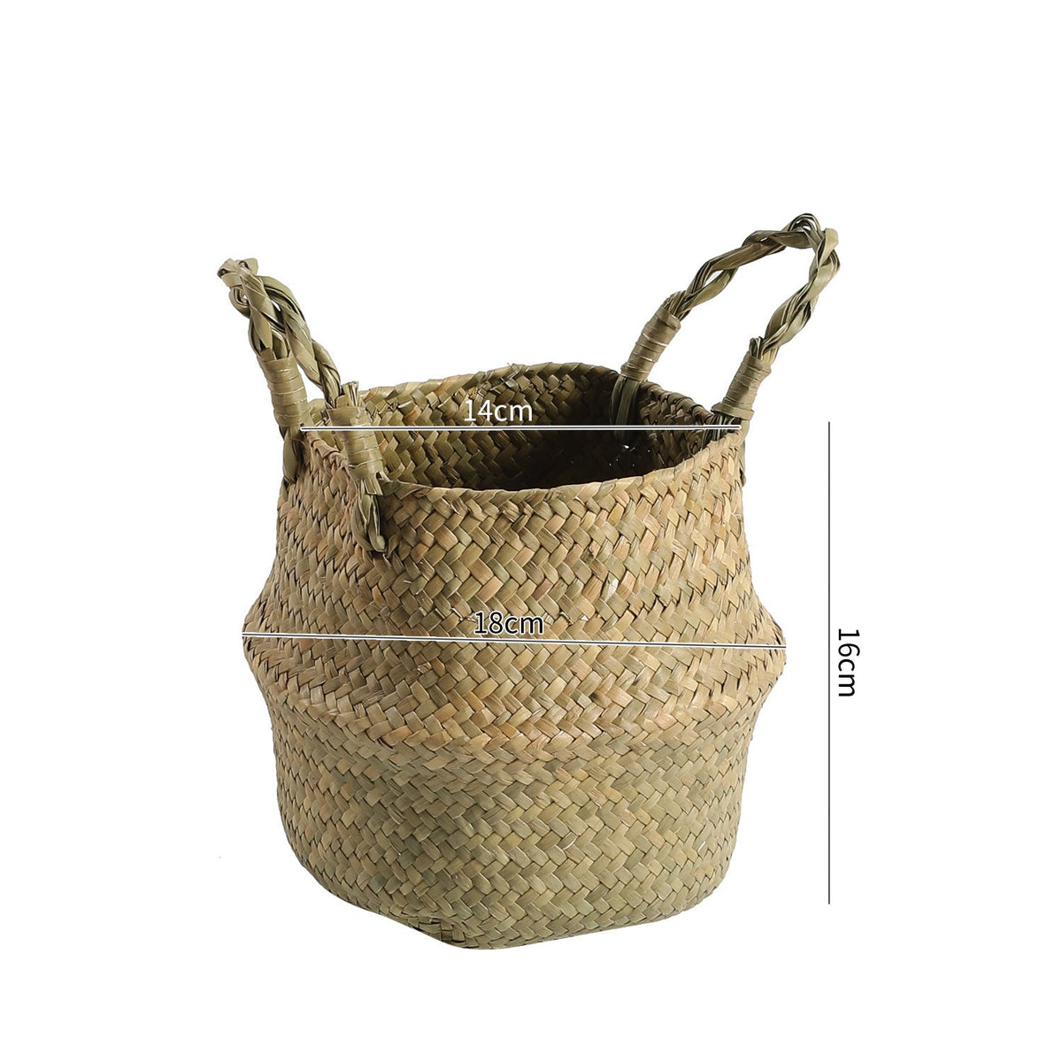 Handcrafted Decorative Storage Basket Soft Textile Handwoven | Kelmera
