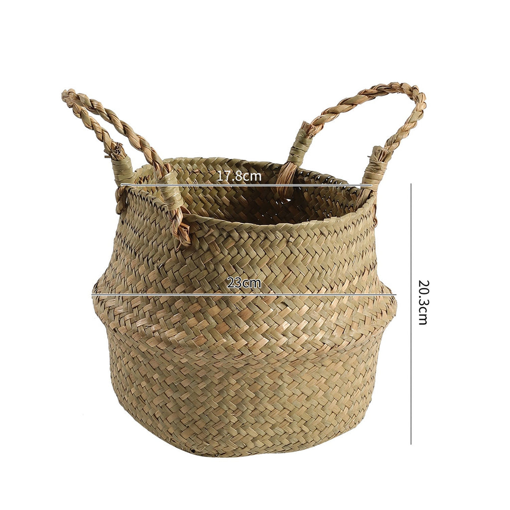Handcrafted Decorative Storage Basket Soft Textile Handwoven | Kelmera