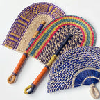Handcrafted Fan made of Woven Seagrass | Kelmera