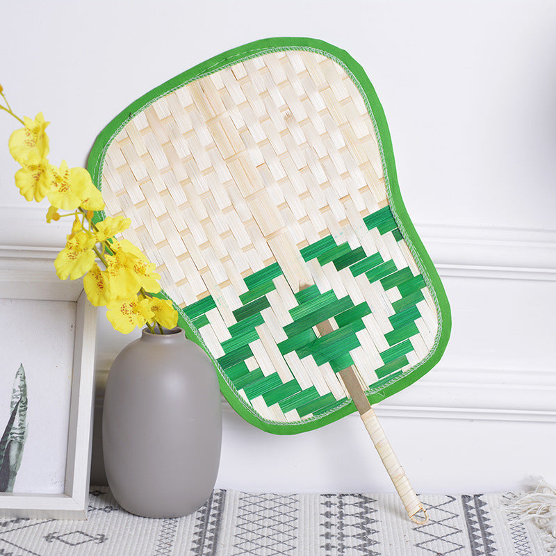 Handcrafted Fan with Colorful Design | Kelmera