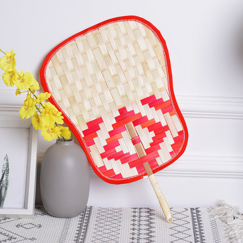 Handcrafted Fan with Colorful Design | Kelmera