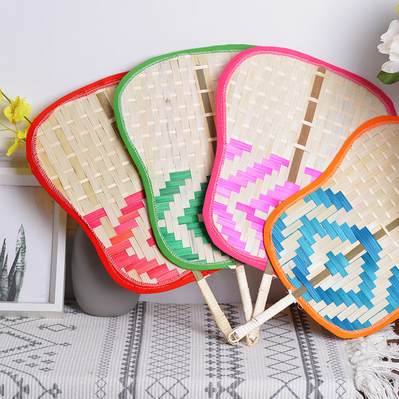 Handcrafted Fan with Colorful Design | Kelmera