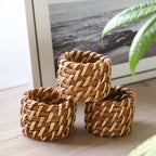 Handcrafted Natural Fiber Decoration Basket | Kelmera
