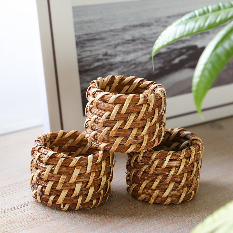 Handcrafted Natural Fiber Decoration Basket | Kelmera