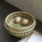 Handcrafted Natural Fiber Serving | Kelmera