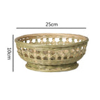 Handcrafted Natural Fiber Serving | Kelmera