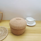Handcrafted Natural Fiber Storage Basket | Kelmera