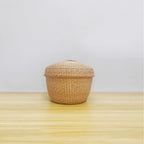 Handcrafted Natural Fiber Storage Basket | Kelmera