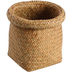 Handcrafted Natural Fiber Storage Basket Soft Textile Handwoven | Kelmera
