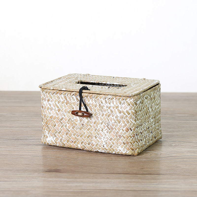 Handcrafted Natural Fiber Storage Box | Kelmera