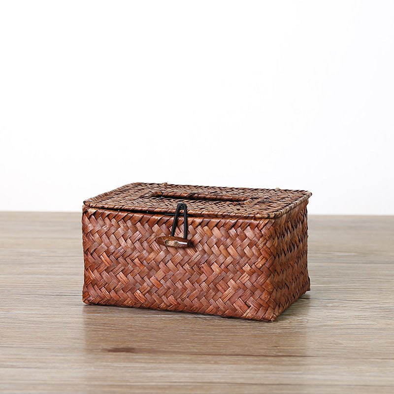 Handcrafted Natural Fiber Storage Box | Kelmera