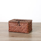 Handcrafted Natural Fiber Storage Box | Kelmera