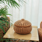 Handcrafted Natural Fiber Storage Container | Kelmera