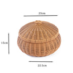 Handcrafted Natural Fiber Storage Container | Kelmera
